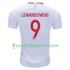 Polen Robert Lewandowski 9 Thuis Shirt WK voetbal 2018